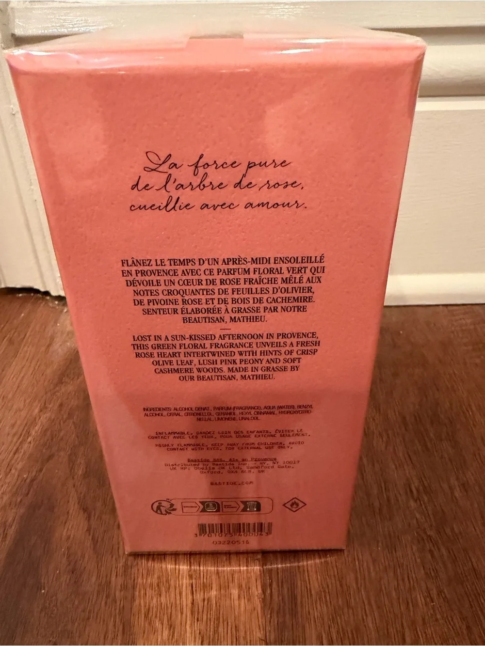 Rose Olivier Eau de Toilette — Soft Pink